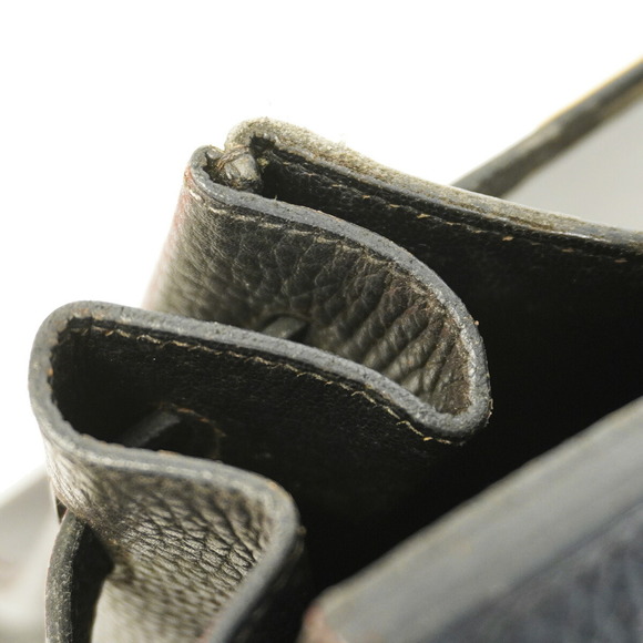 Hermes handbag Birkin 40 □A stamp Ardennes Black Men's - Picture 7 of 14